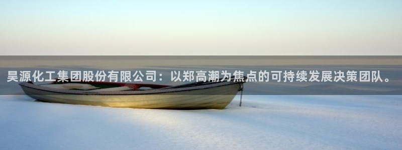 球盟会网页登录：昊源化工集团股份有限公司：以郑高潮为焦点的可