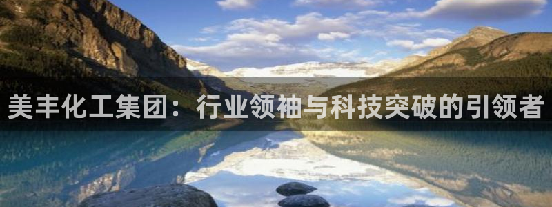 球盟会体育app官方网站：美丰化工集团：行业领袖与科技突破的